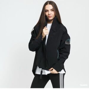 Adidas MYSHELTER Black Reflective Women's Rain Jacket GP7851 Size XL NEW